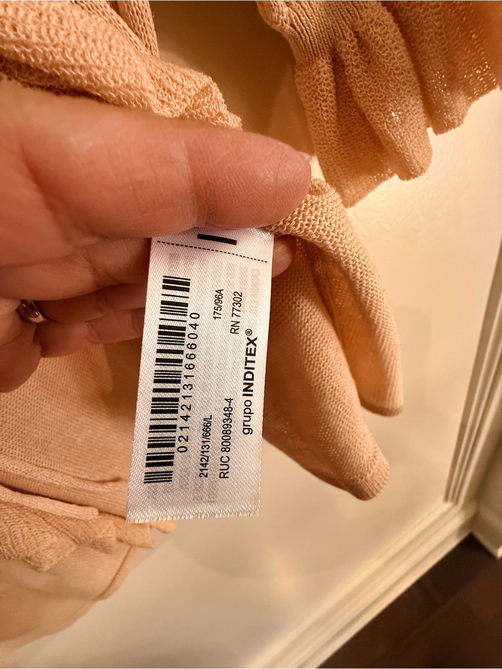 Zara Ruffled Knit Cardigan US L - Picture 5 of 7